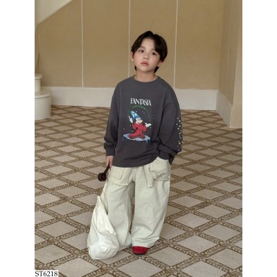 ST6218 SET ÁO MICKEY MIX QUẦN ỐNG RỘNG BT