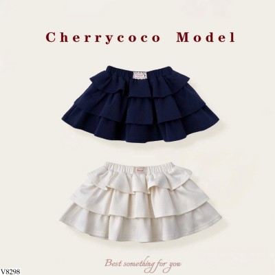 V8298 CHÂN VÁY TẦNG CHERRYCOCO BG