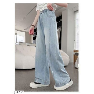 QG4236 QUẦN JEAN SUÔNG MẪU MỚI BÉ GÁI
