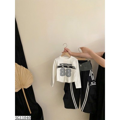 SG11040 SET ÁO THUN SỐ 88 MIX QUẦN SUÔNG