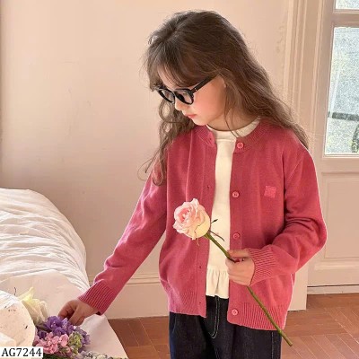 AG7244 ÁO LEN CARDIGAN AMBBKIDS