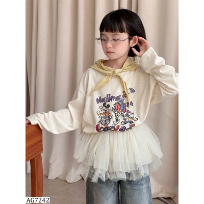 AG7242 ÁO THUN DÀI TAY MICKEY