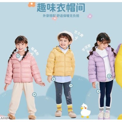 A3329  ÁO PHAO LÔNG VŨ CHO BÉ