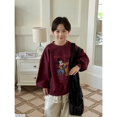 AT8322  ÁO NỈ MICKEY CHO BÉ TRAI