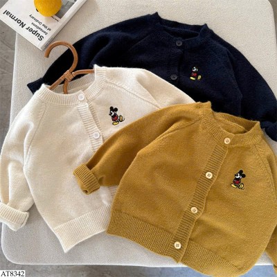 AT8342 ÁO LEN CARDIGAN MICKEY MIMIYAN BT