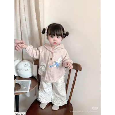 AG7270 ÁO KHOÁC THỎ CÚN DỄ THƯƠNG BG 