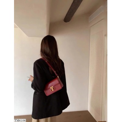 TM6106  TÚI XÁCH ĐỎ ĐEO VAI NỮ
