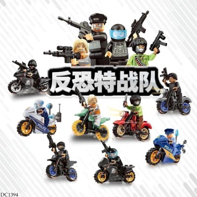 DC1394 BỘ 24 LEGO XE + NHÂN VẬT