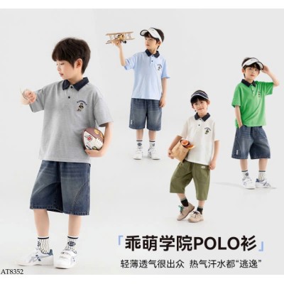 AT8352 ÁO POLO CHO BÉ TRAI