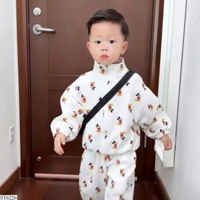 ST6226 BỘ NỈ CHUỘT MICKEY CHO BÉ