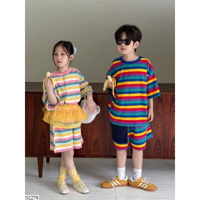 S2278 BỘ KẺ CỘC TAY KUMAI.KIDS