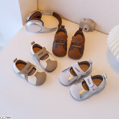 GG7889 GIÀY BÚP BÊ QUAI DÁN BG