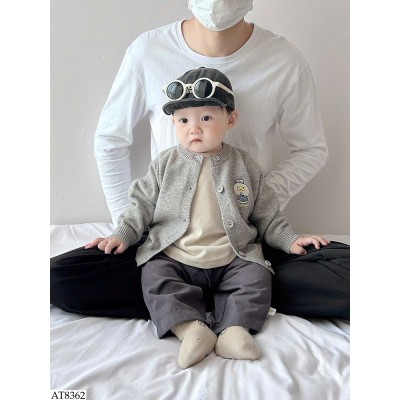 AT8362 ÁO BE PHỐI ÁO CARDIGAN BT