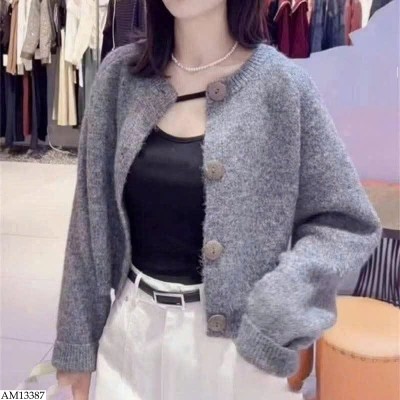 AM13387 ÁO KHOÁC LEN CARDIGAN CHO NỮ