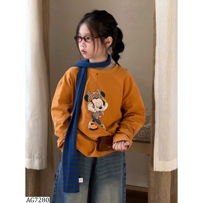 AG7280 ÁO DÀI TAY MICKEY CHO BÉ