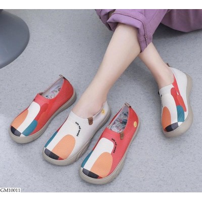 GM10011 GIÀY SLIPON HOẠ TIẾT NGHỆ THUẬT