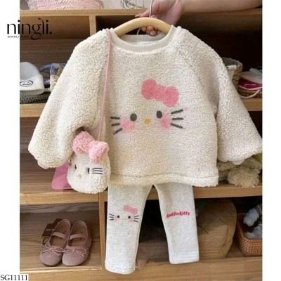 SG11111 BỘ LEN MÈO KITTY NINGLI