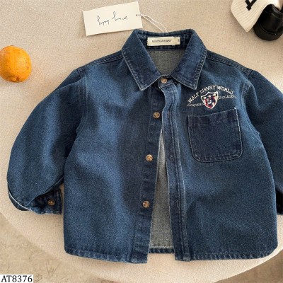 AT8376 ÁO SƠ MI DENIM BT