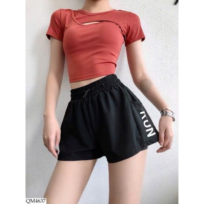 QM4637 QUẦN SHORT TẬP CHO NỮ GIÁ MỚI