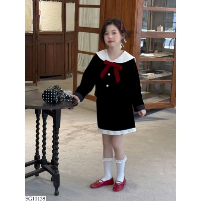 SG11138 SET BỘ VÁY ĐEN BG