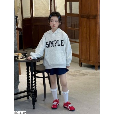 SG11140 SET ÁO HOODIE MIX CV NGẮN BG