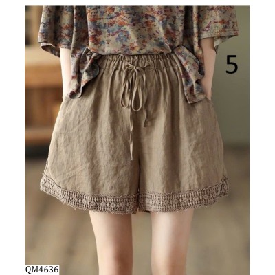 QM4636 QUẦN SHORT VIỀN GẤU VINTAGE
