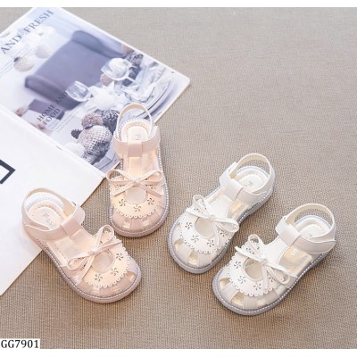 GG7901 DÉP SANDAL NƠ CHO BÉ