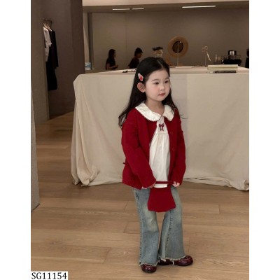 SG11154 SET CARDIGAN 3 MÓN CHO BÉ