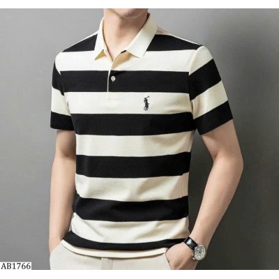 AB1766 ÁO POLO KẺ NAM