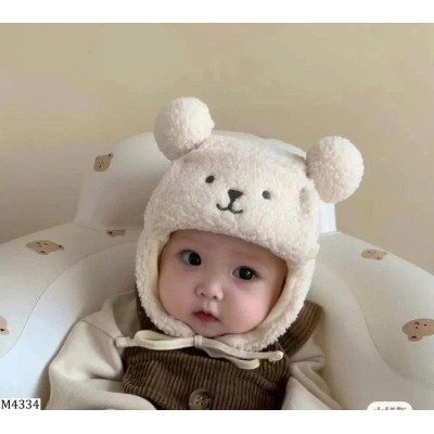 M4334 MŨ LÔNG GẤU CHO BÉ