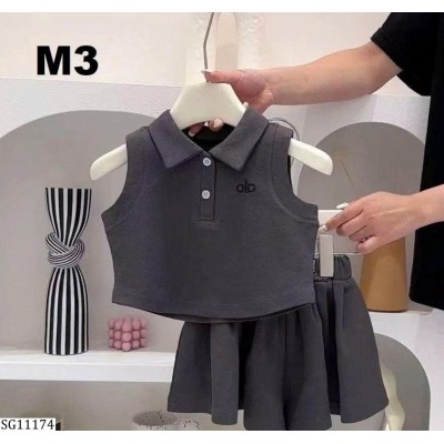 SG11174 SET VÁY ÁO POLO BG