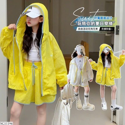 SG11194 SET ÁO KHOÁC QUẦN SHORT BG