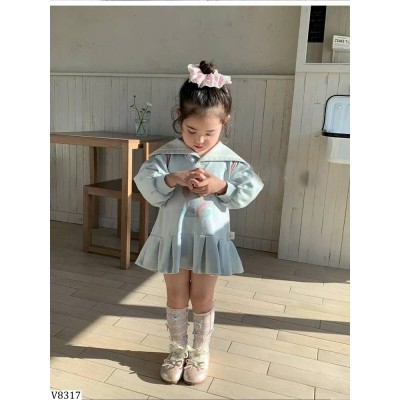 V8317 VÁY NỈ THỦY THỦ CHO BÉ