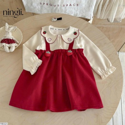 V8321 VÁY GIẢ 2 MẢNH NINGLI
