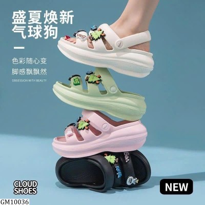 GM10036  DÉP NỮ ĐỘN ĐẾ SIÊU ÊM MỀM