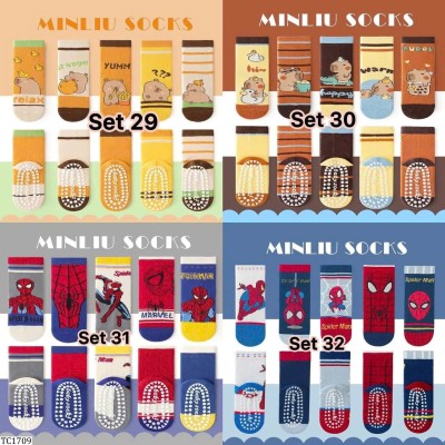 TC1709 BST SET 5 ĐÔI TẤT MILIU