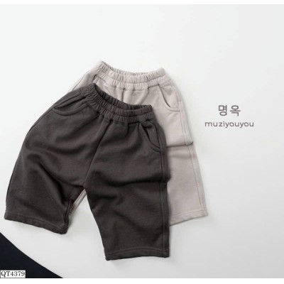 QT4379   QUẦN NỈ SUÔNG CẠP CHUN CHO BÉ