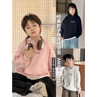 AT8430 ÁO HOODIE CHO BÉ TRAI HÃNG AMBB