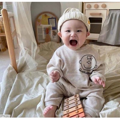 ST6265  SET BỘ DÀI TAY HỌC TIẾT EM BÉ DỄ THƯƠNG