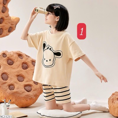 SG11211 BỘ MẶC NHÀ CHO BÉ GÁI