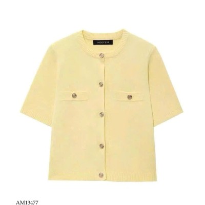 AM13477 ÁO LEN CỘC TAY NỮ