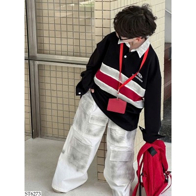 ST6273 SET ÁO POLO MIX QUẦN TÚI HỘP BT