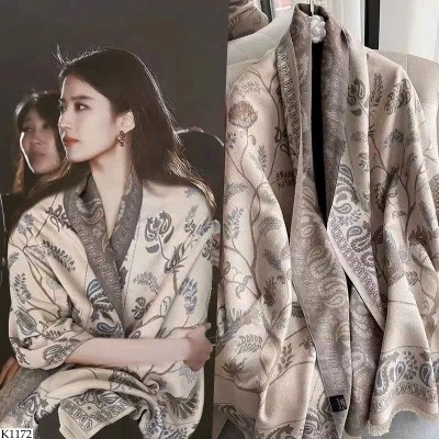 K1172 KHĂN CHOÀNG HỌA TIẾT SANG CHẢNH