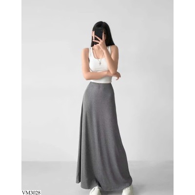 VM3028 CHÂN VÁY DÁNG DÀI CẠP CHUN NỮ