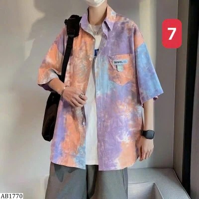 AB1770 ÁO SƠ MI NAM FORM RỘNG