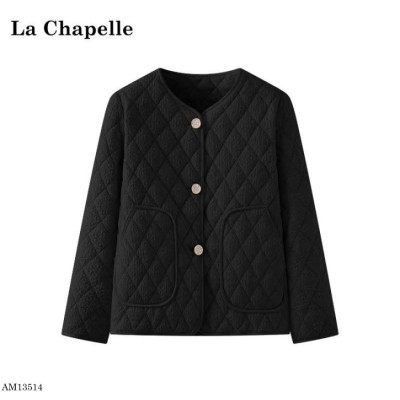 AM13514  ÁO KHOÁC TRẦN TRÁM LACHAPLLE CỔ TRÒN