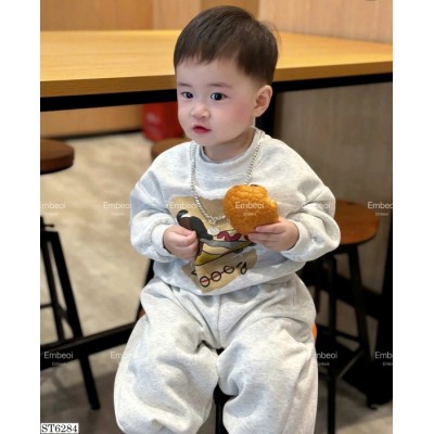 ST6284  SET NỈ HÌNH CÚN CHO BÉ