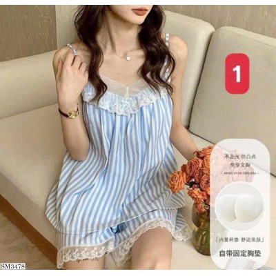 SM3478   BỘ MẶC NHÀ 2 DÂY CHO NỮ