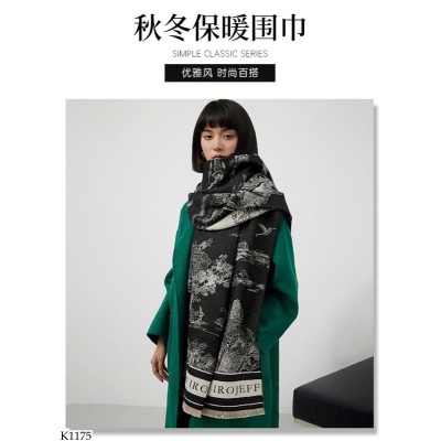 K1175 KHĂN CHOÀNG HỌA TIẾT NỮ