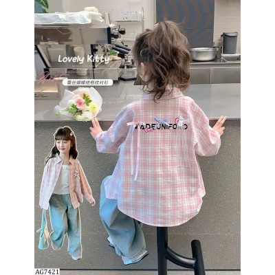 AG7421 ÁO SƠ MI KẺ CARO